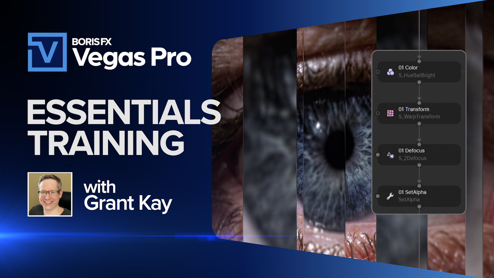 Boris FX Vegas Pro Essentials training series
