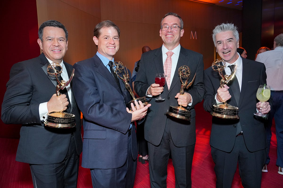Boris FX Continuum team at the Emmys