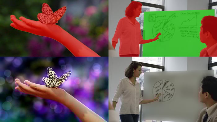 Continuum 2025.5: AI masking before &amp; after examples
