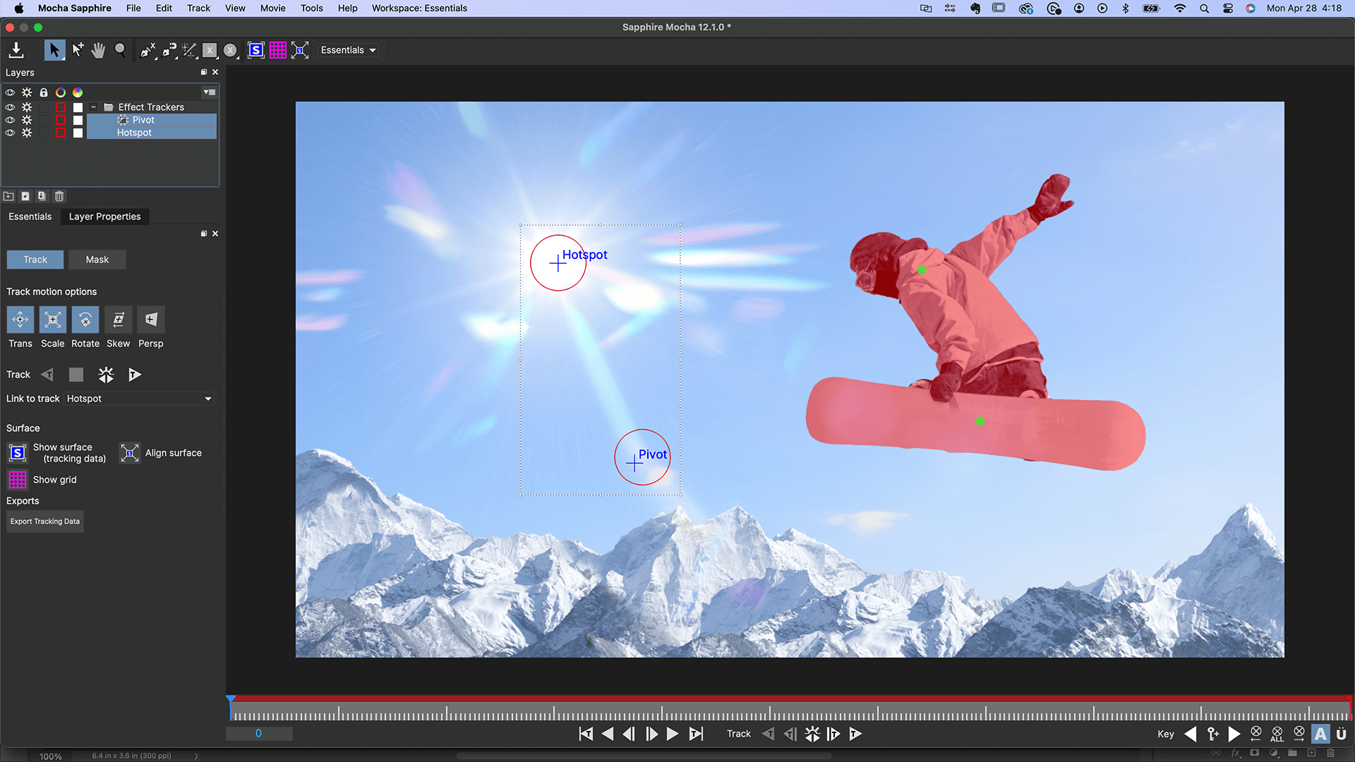 Sapphire 2025.5 - New AI masking in Mocha